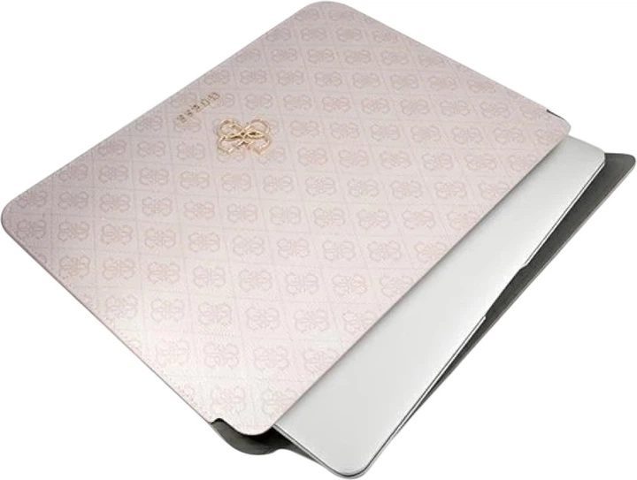 Чохол для ноутбука Guess 4G Big Logo 13" Pink (3666339005351) - зображення 4