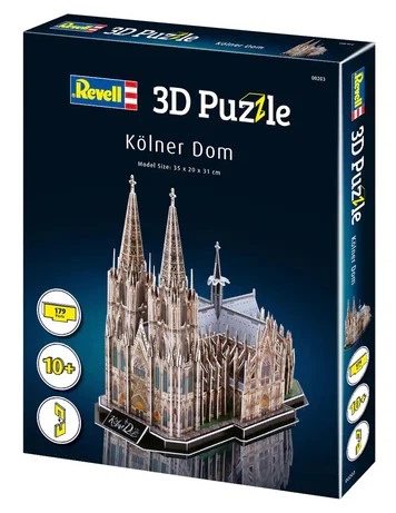 Puzzle 3D Revell Katedra w Kolonii 179 elementów (4009803002033) - obraz 3