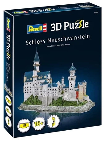 Puzzle 3D Revell Zamek Neuschwanstein 121 element (4009803002057) - obraz 2