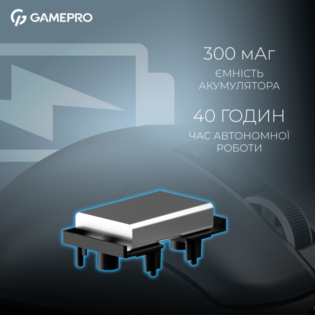 Беспроводная игровая мышь GamePro Asgard Thor (GM023B) 1К зарядная станция\ресивер - изображение 8