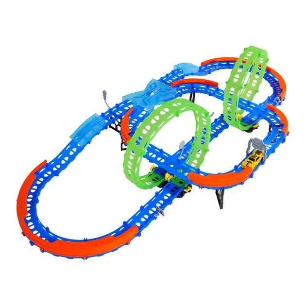 Zestaw do zabawy Ramiz ZKT.89936 Tor wyścigowy świecący w ciemności 63 elementy (5903864988987) - obraz 7