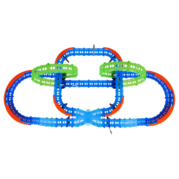 Zestaw do zabawy Ramiz ZKT.89936 Tor wyścigowy świecący w ciemności 63 elementy (5903864988987) - obraz 9