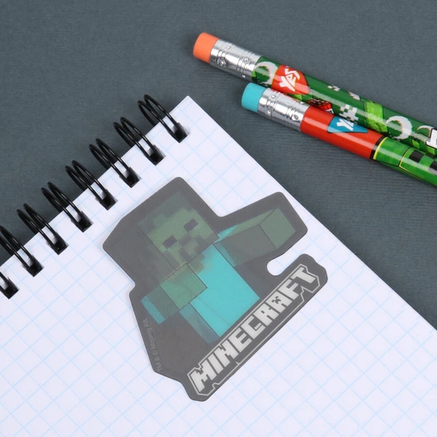 Наклейка 2D Yes Minecraft Spring "Зомби - Стив" (708597) - изображение 5