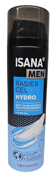 Гель для бритья увлажняющий Isana Men Hydro, 200 мл - изображение 2