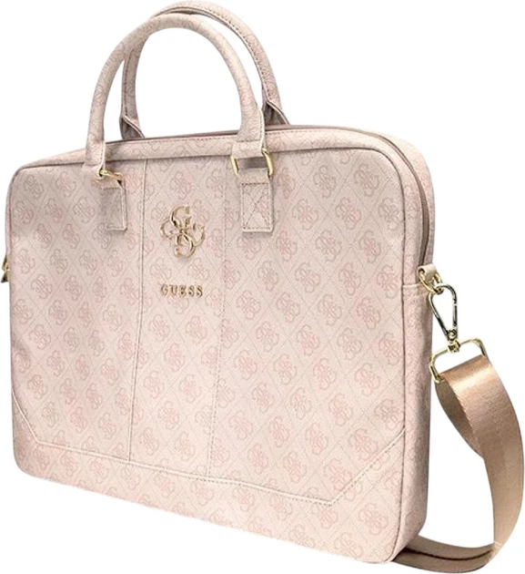 Сумка для ноутбука Guess 4G Big Logo 16" Pink (3666339005344) - зображення 2