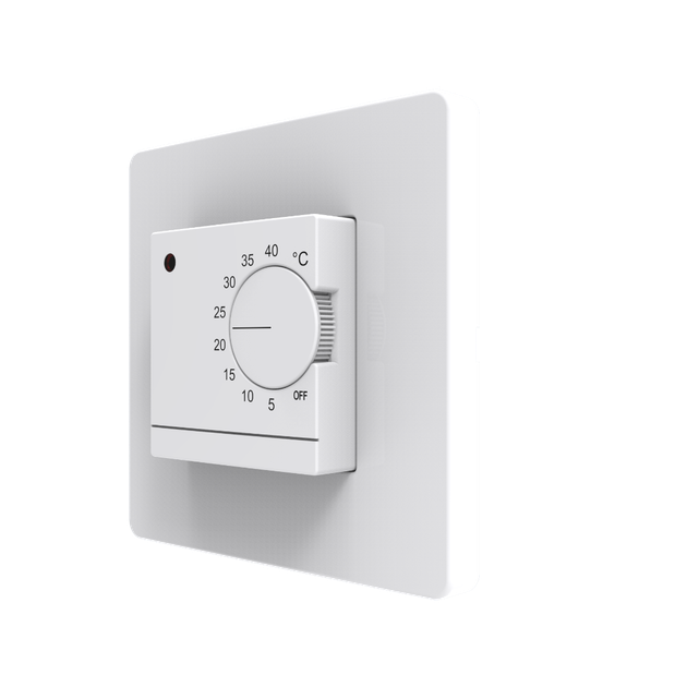 Механический терморегулятор In-Therm RTC 19 SL для электрического теплого пола 16 А белый IP20 - изображение 3
