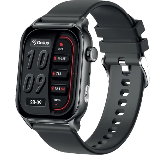 Смарт-годинник Gelius GP-SW015 Amazwatch Light Black - Фото 2 Смарт-годинник Gelius GP-SW015 Amazwatch Light Black - изображение 2