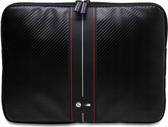 Чохол для ноутбука BMW Sleeve Carbon Red Stripes 14" Black (BMCS14COMSCAKR) - зображення 2