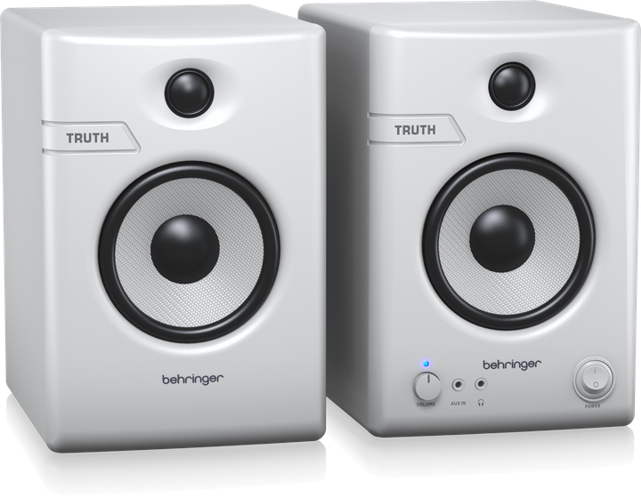 Активні студійні монітори Behringer TRUTH 3.5 BT-WH 32 Вт White (0316-ACI86-EU1) - зображення 3