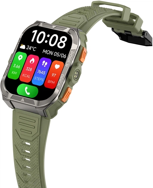 Смарт-годинник Blackview W80 Pro Green (W80PROGREEN) - зображення 7