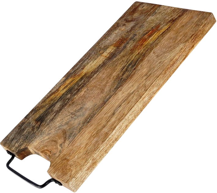 Deska do krojenia Orion drewniana z uchwytem 44 x 19 cm (8719202104257) - obraz 2