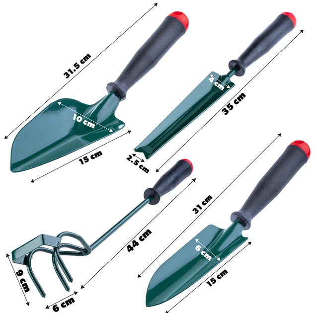 Набір садових інструментів Kadax K9868 - зображення 2