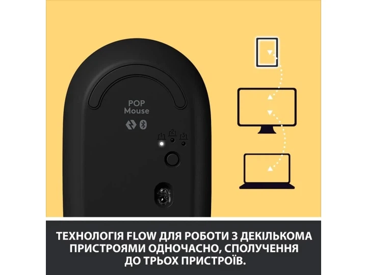 Миша Logitech POP Bluetooth Blast Yellow (910-006546) - зображення 8