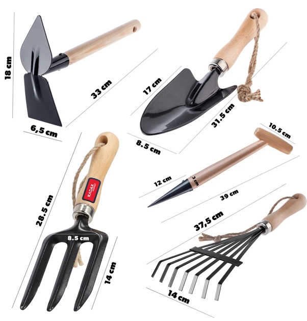 Набір садових інструментів Kadax K9865 - зображення 2