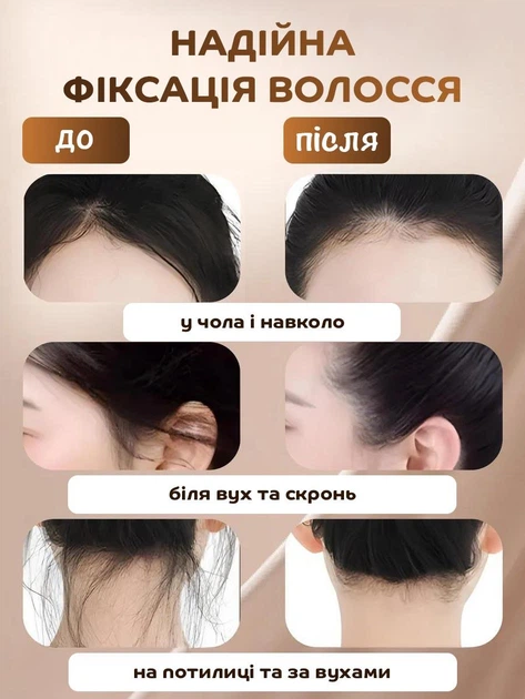 Воск стик для укладки волос набор с расческами восковой карандаш для усов и бороды VMHouse женский и мужской комплект 6в1 стик Wax 75 г и щетки-гребешки (0210-0021) - изображение 4