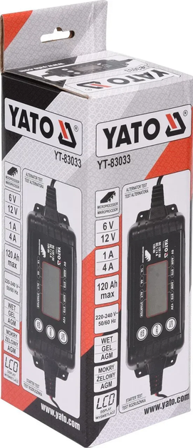 Автомобильное зарядное устройство YATO YT-83033 - изображение 5