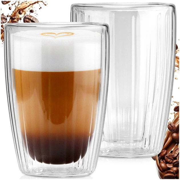 Szklanki do latte macchiato Excellent Houseware 2 x 350 ml (8721037535274) - obraz 5