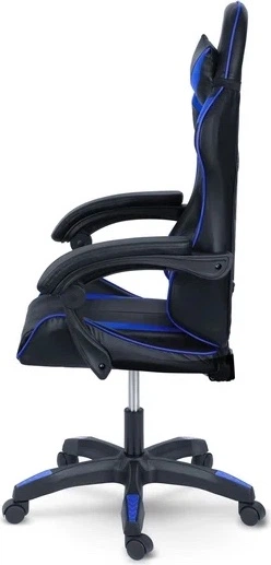 Fotel gamingowy Sofotel Draknor Czarno-niebieski 242402 (5903890627577) - obraz 3