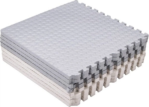 Mata piankowa puzzle dla dzieci Springos 230 x 120 cm Kremowo-szara FM0032 (5907719472133) - obraz 5