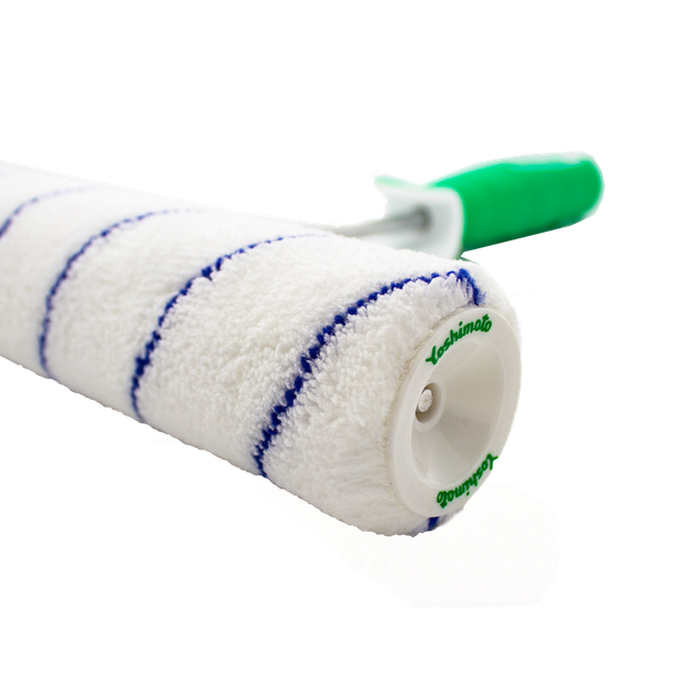 Валик Yoshimoto Microfiber, тип.EUR, с ручкой, 250мм*44мм, ворс 12мм - изображение 2