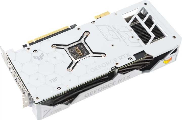 Видеокарта ASUS PCI-Ex GeForce RTX 4070 Ti SUPER TUF Gaming BTF White OC Edition 16GB GDDR6X (256bit) (2670/21000) (2 x HDMI, 3 x DisplayPort) (TUF-RTX4070TIS-O16G-BTF-WHITE) - изображение 10