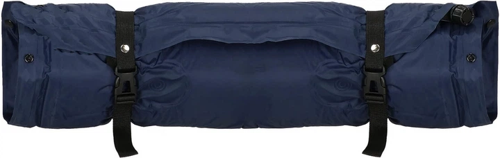 Килимок самонадувний Springos з подушкою та чохлом 200 см Темно-синій PM054 (5907719497846) - зображення 6