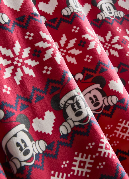 М'які плюшеві піжамні штани Primark Disney's для дому та сну XXL Червоний (8507) - зображення 4