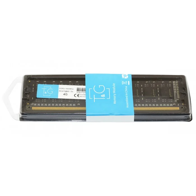 Пам'ять 4Gb DDR3, 1600 MHz, T&G, CL11, 1.5V (TGDR3PC4G1600) - Фото 1 Пам'ять 4Gb DDR3, 1600 MHz, T&G, CL11, 1.5V (TGDR3PC4G1600) - изображение 1