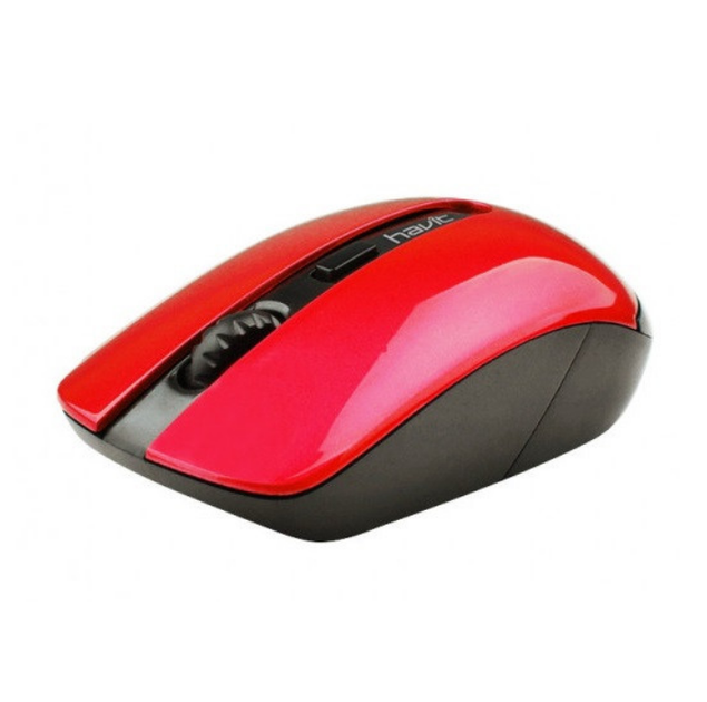 Мишка бездротова Havit HV-MS989GT чорний/червоний - Фото 1 Мишка бездротова Havit HV-MS989GT чорний/червоний - изображение 1