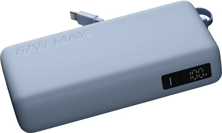 Powerbank Xiaomi 20000mAh 67W Ice Blue (BHR08O8GL) - obraz 5