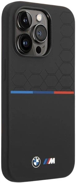 Etui plecki BMW Silicone Pattern do Apple iPhone 15 Pro Black (3666339144333) - obraz 4