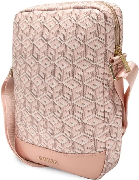 Сумка для ноутбука Guess G Cube Stripe 10" Pink (3666339120382) - зображення 2