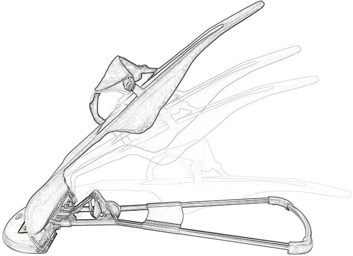 Leżaczek dziecięcy Hedo czarny (5904041149412) - obraz 11
