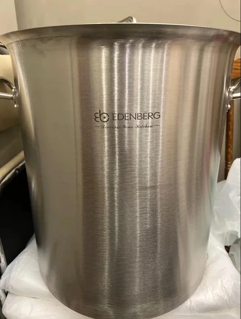 Професійна каструля Edenberg EB-3774 25 л з металевою кришкою - зображення 11
