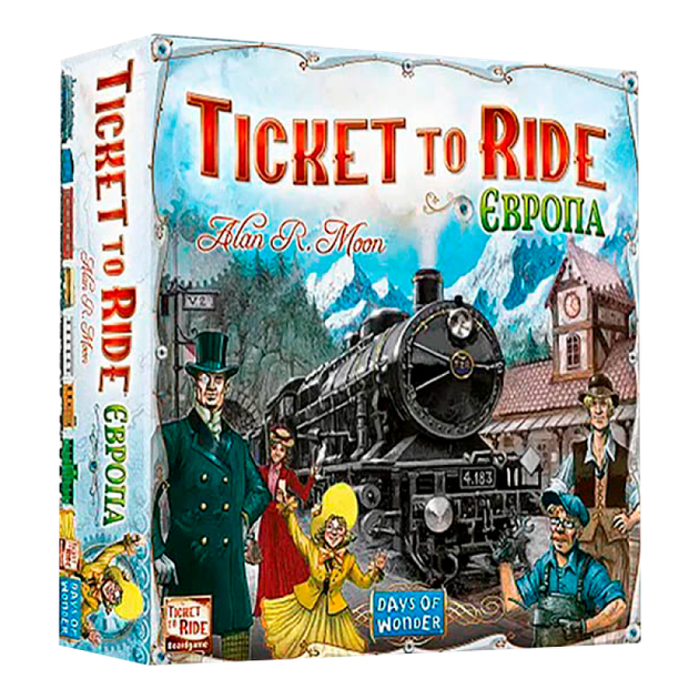 Настільна гра Lord of Boards Квиток На Потяг: Європа ( LOB2219UA ) (Ticket To Ride: Europe) - зображення 2