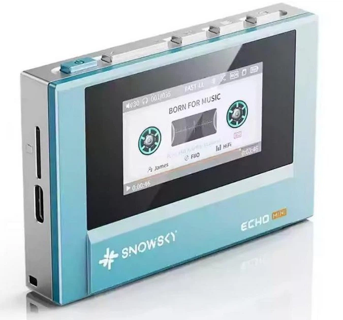 SKY ECHO MINI チタンゴールド Аудиоплеер FiiO Snowsky ECHO Mini Sky Blue – фото, отзывы