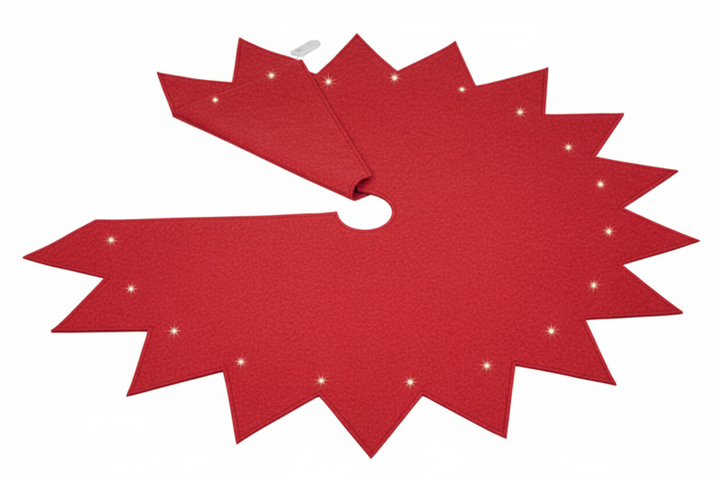 Килимок-спідниця під ялинку Livarno Home Red (NY4439130820250) - изображение 3