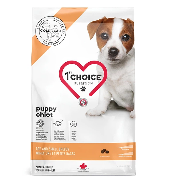 Сухий корм супер преміум для цуценят міні та малих порід 1st Choice Puppy Toy and Small курка 2. кг - зображення 4