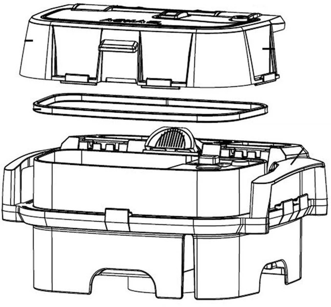 Кришка для акваріума AquaEl Ultramax 2000 комплект 121781 (5905546319126) - зображення 4