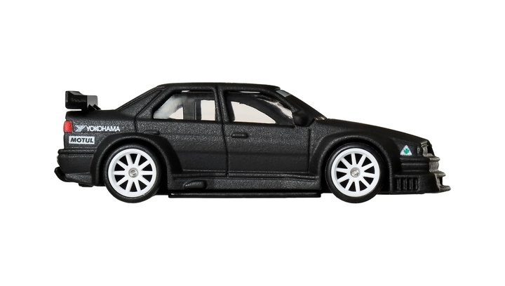 Машинка Premium 2шт Hot Wheels Alfa Romeo 155 V6 TI / '69 Alfa Romeo 33 Stradale 2-Packs 1:64 JBK95 Black - изображение 6