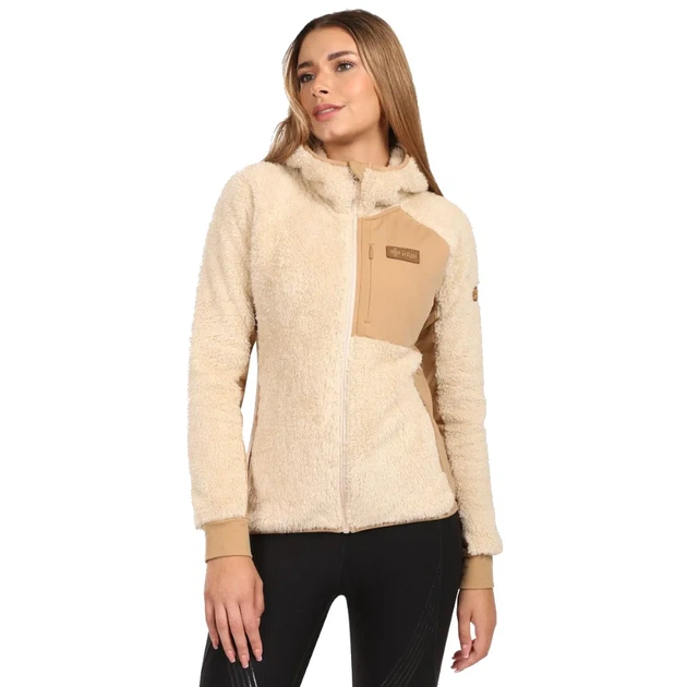 Флисовая кофта Kilpi Norka-W Wmn beige 40 (100085667) - Фото 1 Флисовая кофта Kilpi Norka-W Wmn beige 40 (100085667) - изображение 1