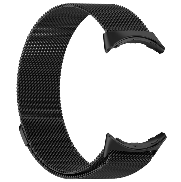 Металевий ремінець Milanese Loop для Google Pixel Watch 1/2/3 41мм., Чорний - Фото 1 Металевий ремінець Milanese Loop для Google Pixel Watch 1/2/3 41мм., Чорний - зображення 1