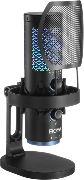 Беспроводной конденсаторный микрофон BOYA K5-02 RGB Black - изображение 2