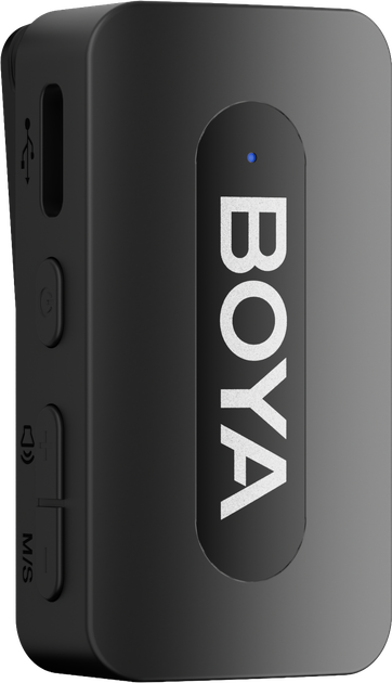 Бездротовий петличний мікрофон Boya BY-V35 TRS for camera Black - зображення 4