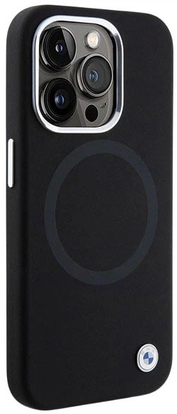 Etui plecki BMW Signature Liquid Silicone MagSafe do Apple iPhone 15 Pro Black (3666339144661) - obraz 4