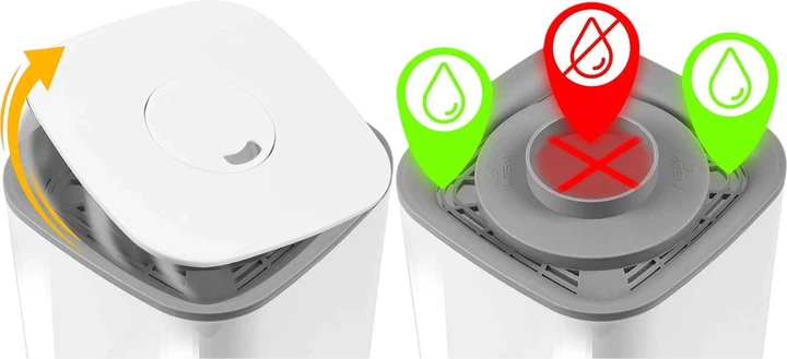 Зволожувач повітря Berdsen BD-502 Білий - зображення 11