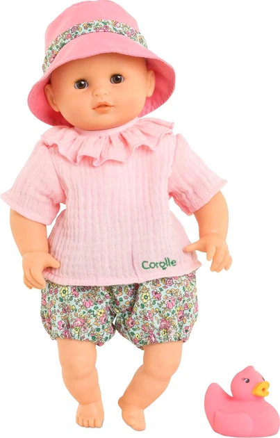 Лялька Corolle Mon Premier Poupon дівчинка Coralie з гумовою качкою 30 см 5610717 (4062013100876) - зображення 2