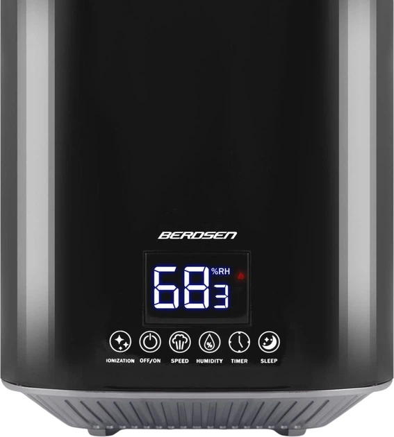 Зволожувач повітря Berdsen BD-502 Чорний - зображення 5