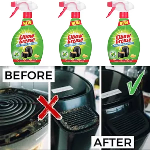 Засіб для чищення аерофритюрниць від пилу, бруду та жиру Elbow Grease Air fryer cleaner 500 мл - зображення 9