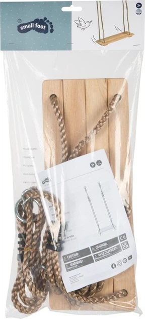 Drewniana huśtawka Small Foot 40 x 16 x 2.5 cm 1047 (4020972010476) - obraz 2